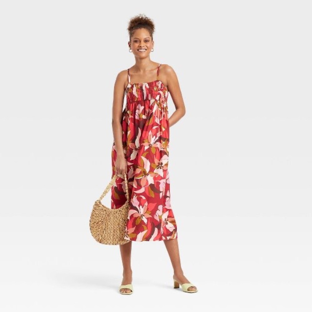 Target’s Women's Spaghetti Strap Smocked Dress - A New Day